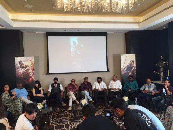 China Media in Hyd. for Baahubali