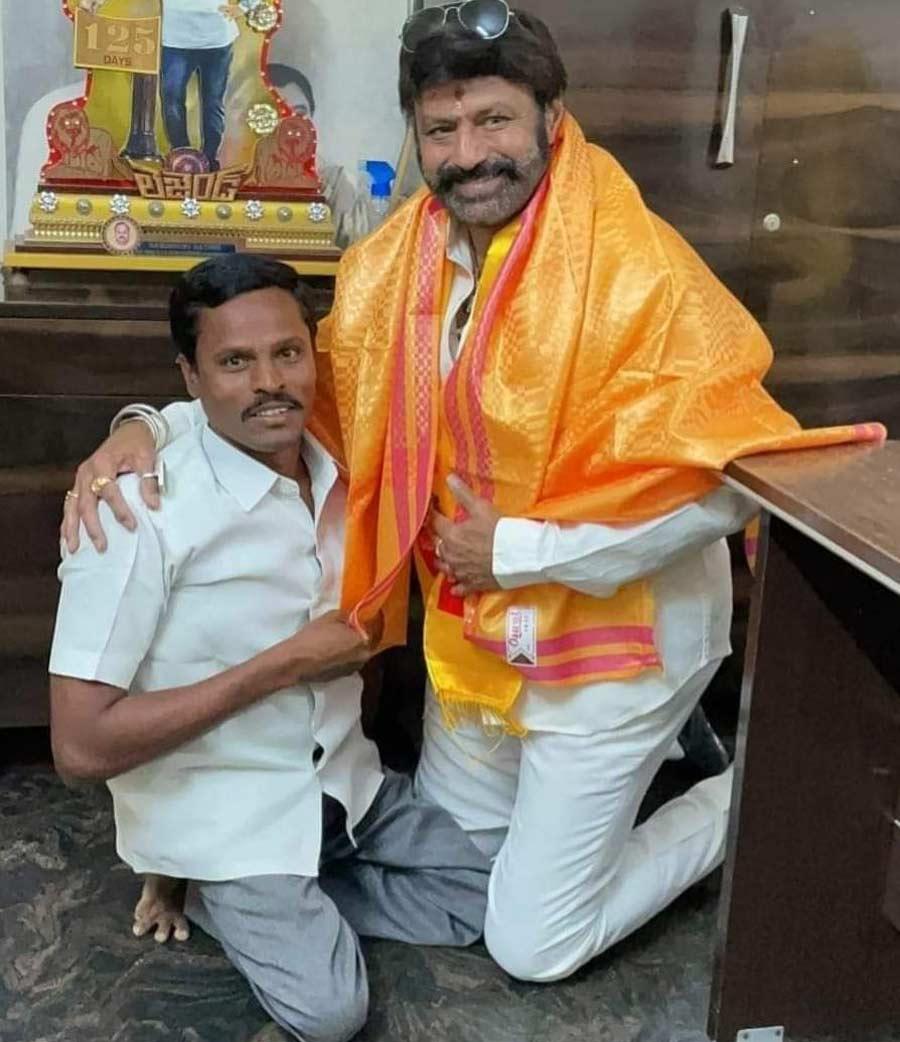 Balakrishna surprises his fan
