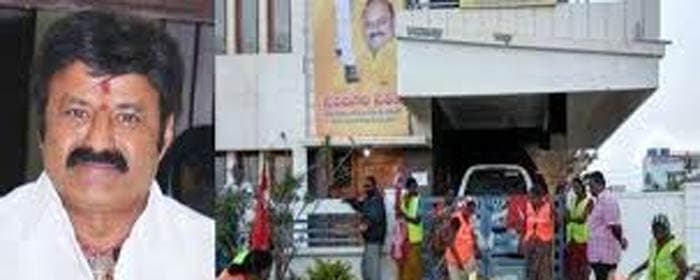 Protests @ Balakrishna's House