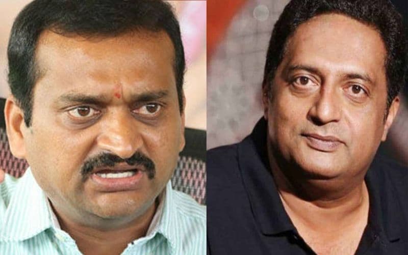 Bandla Ganesh breathes fire on Prakash Raj