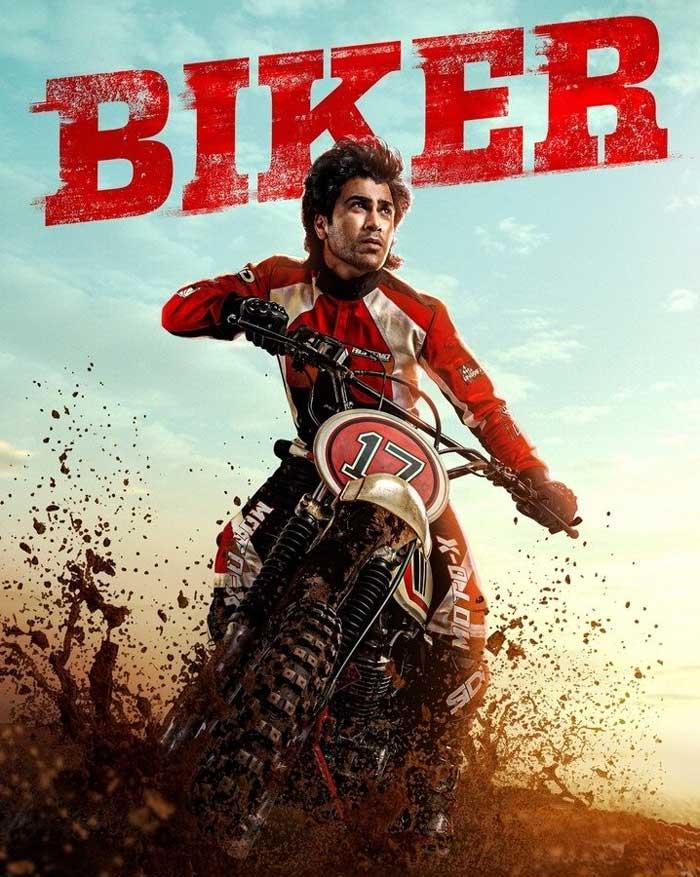 Biker business touching stars