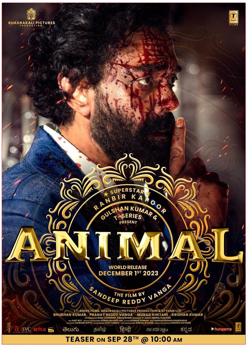Bobby Deol Bloodied In Animal