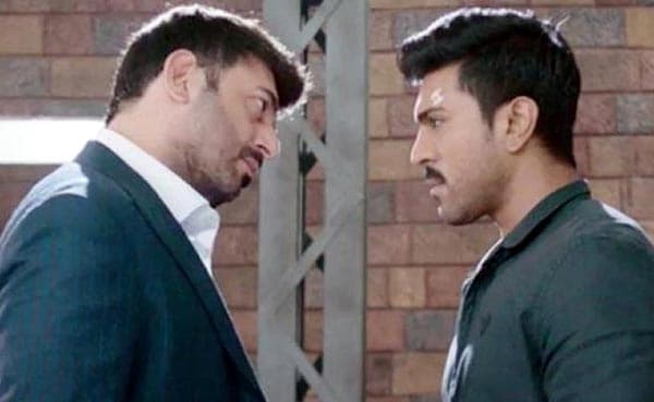 Aravind Swamy Looks Vs Charan Abs