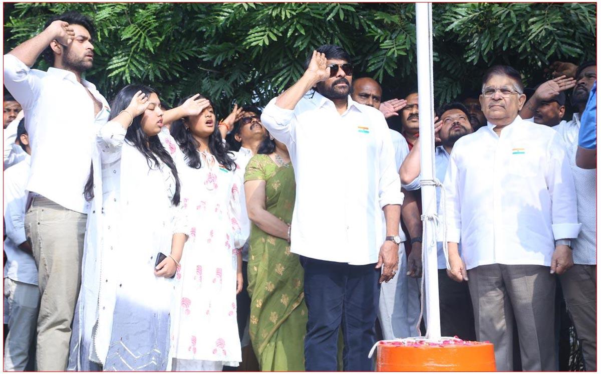 Chiranjeevi First Republic Day Celebrations After Padma Vibhushan
