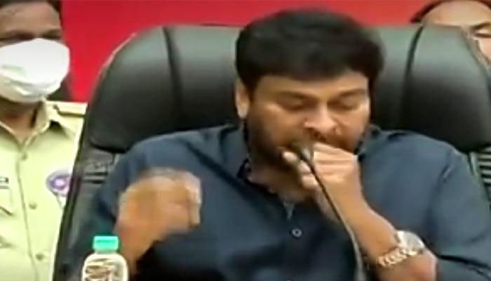 Funny Incident: Chiranjeevi Gives Corona Shock