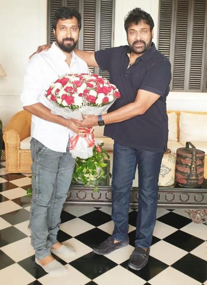 Chiranjeevi delights Bobby on Birthday