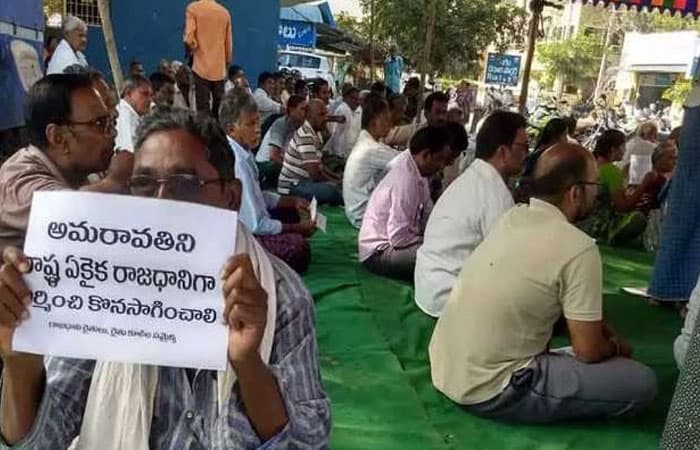 Corona Big Blow on Amaravati Casteists!