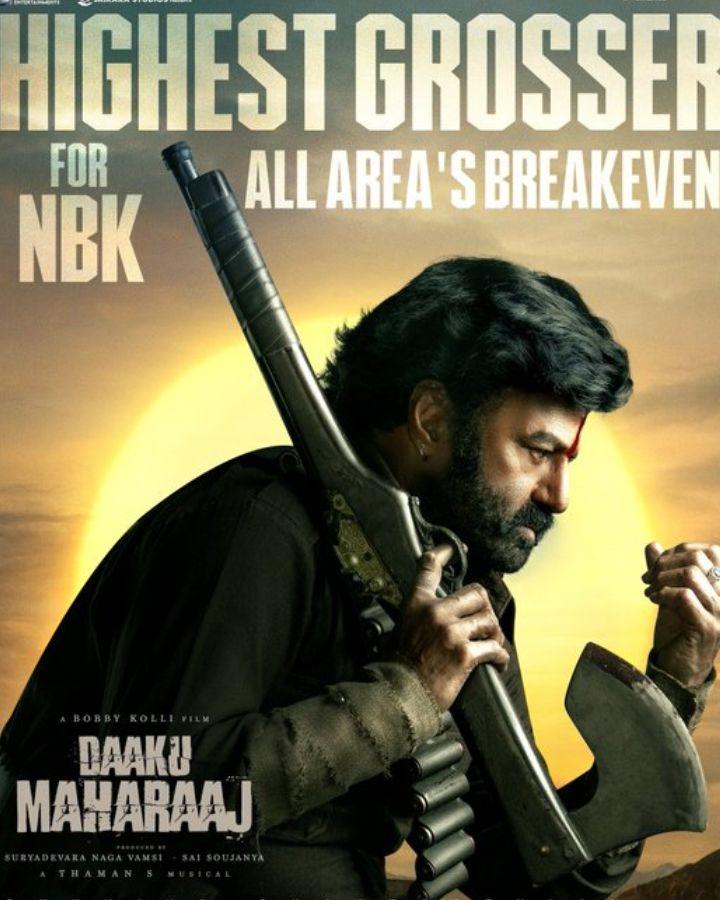 Daaku Maharaaj Emerges As His Career Highest Grosser