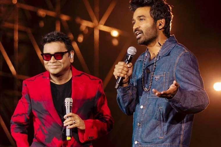 Dhanush Delights Fans At AR Rahman Mumbai Concert