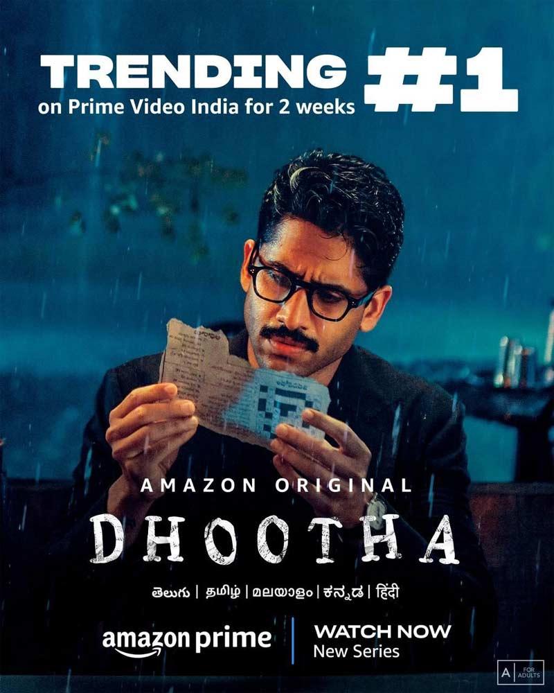Dhootha continues to be trending top for two weeks
