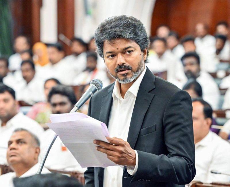 DMK Supporter Faces Case Over Remarks On  Vijay    