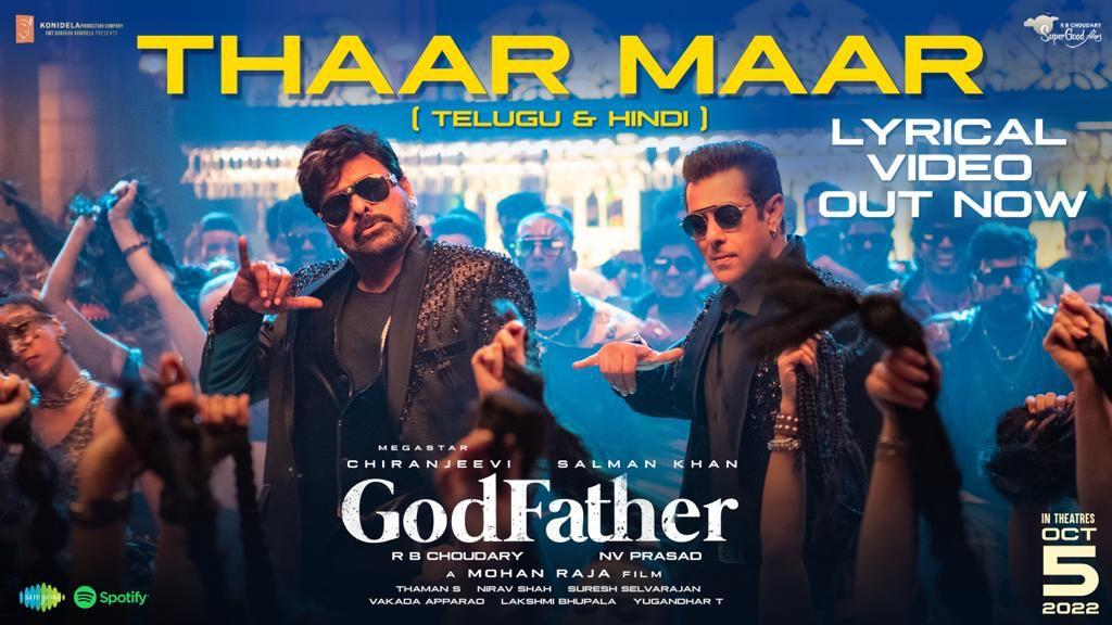 Godfather: Chiranjeevi, Salman Khan show power with 'Thaar Maar'