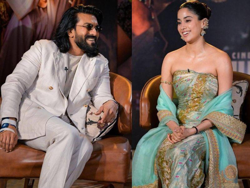Janhvi praises RC and Tollywood