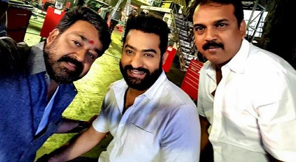 NTR, Mohan Lal Pic in Janatha Garage