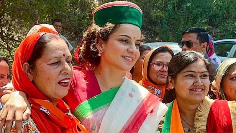 Kangana Ranaut wins Mandi Lok Sabha seat