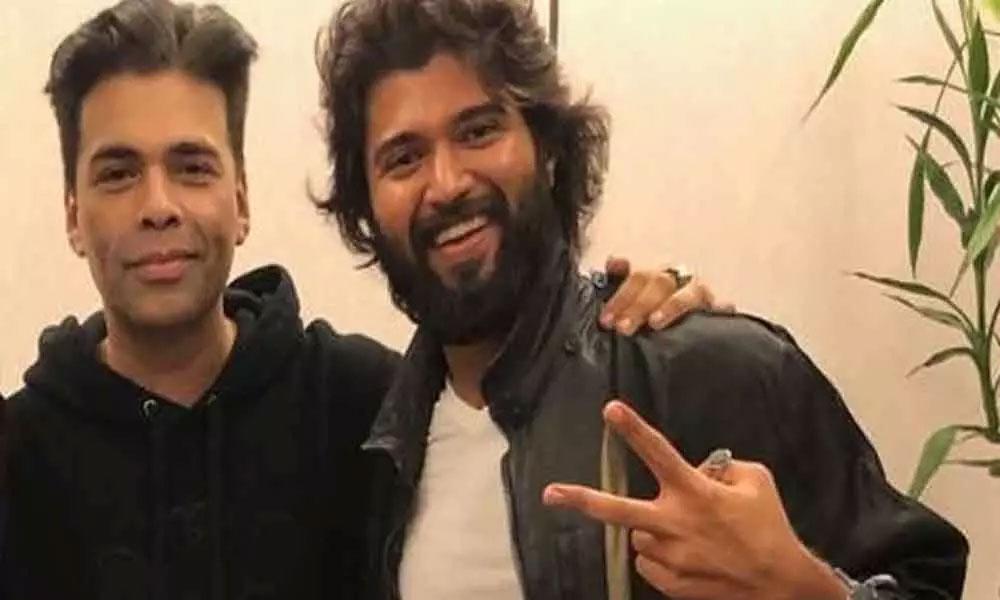 Karan Johar raves about Vijay Devarakonda