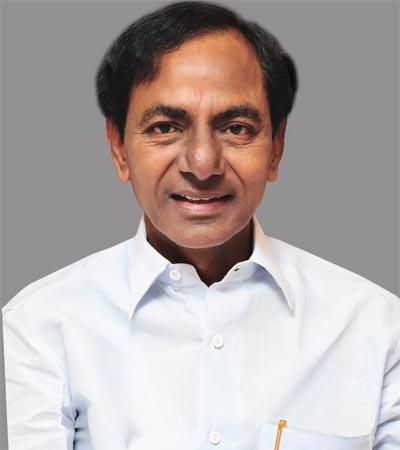 KCR ranked No. 1 CM, Celebrations erupt at Telangana Bhavan