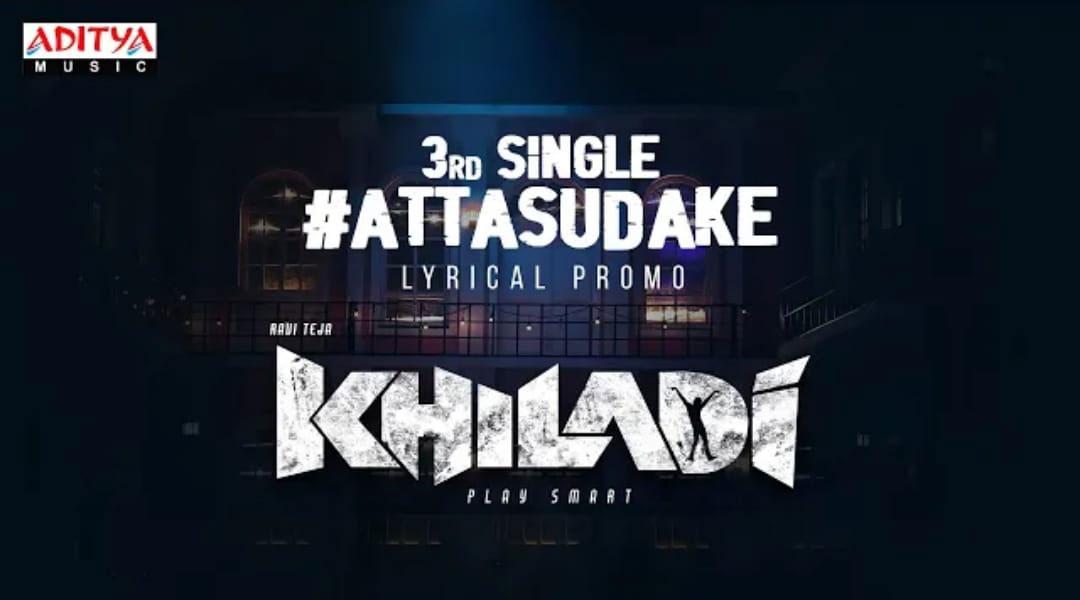 Khiladi in mass song shoot