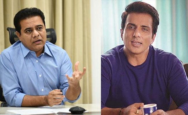 KTR and Sonu Sood are eager to meet each other!