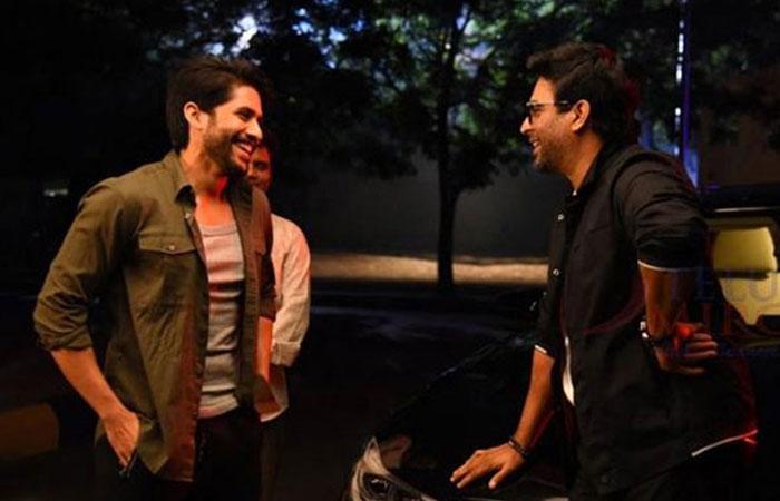 Chaitu and Madhavan Nice Bonding!