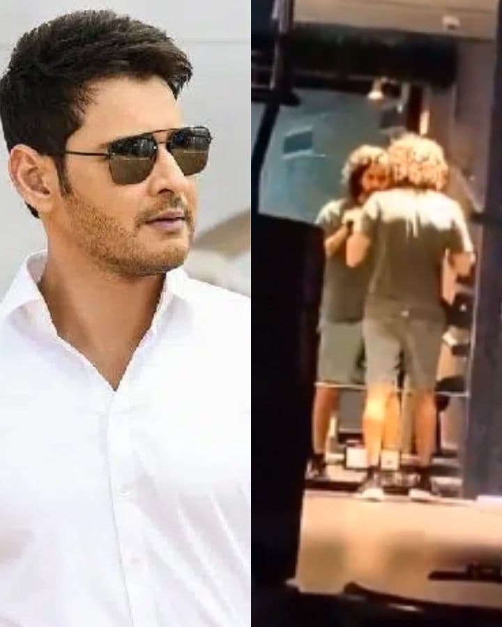 Mahesh workout in gym sets social media on fire