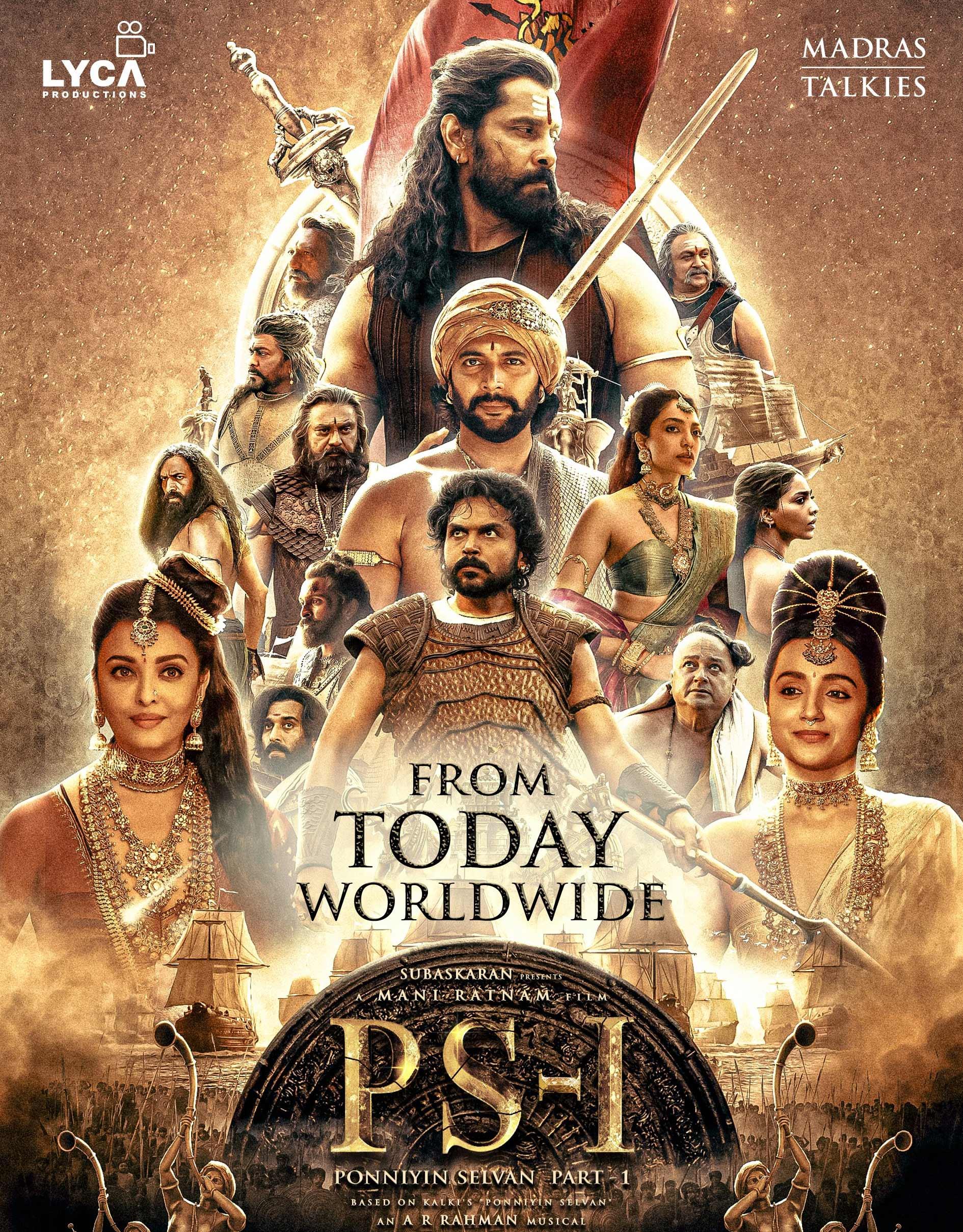 Today Review : PS1 (Ponniyan Selvan1)