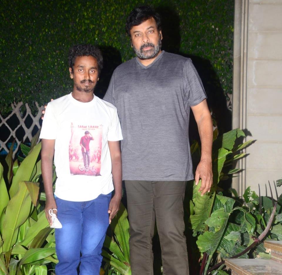 Differently-abled person shocks Mega Star