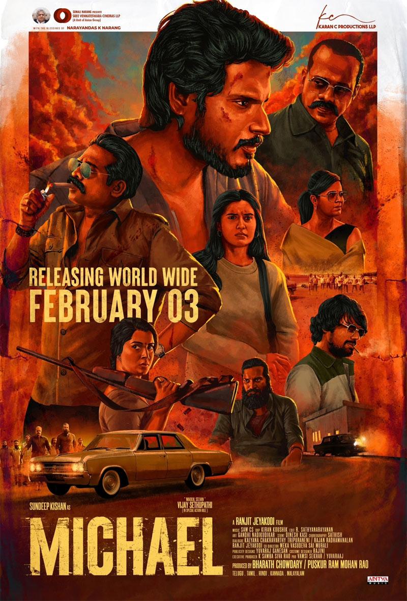 Sundeep Kishan Pan India Film Michael Locks It's Release Date