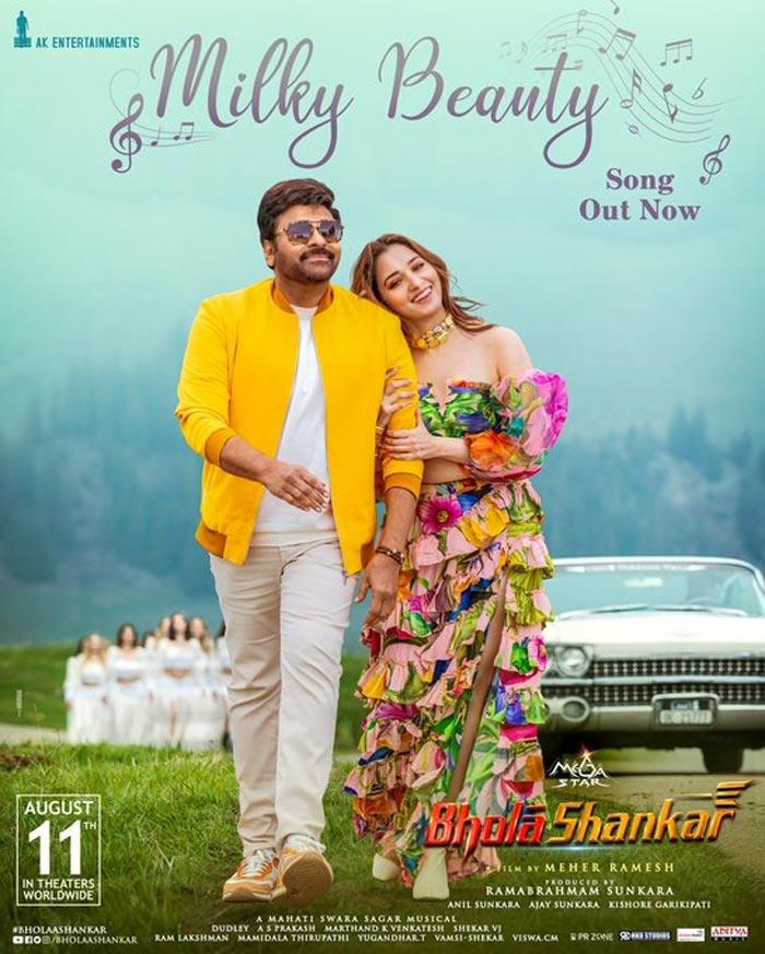 Milky Beauty Song From Bhola Shankar Released