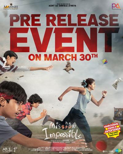 Mishan Impossible readies for the pre-release event