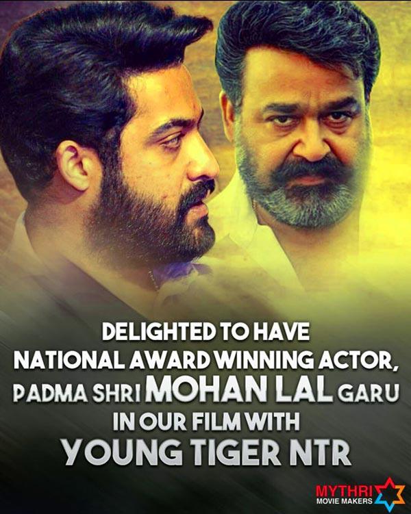 Then Balayya, Now NTR with Mohan Lal