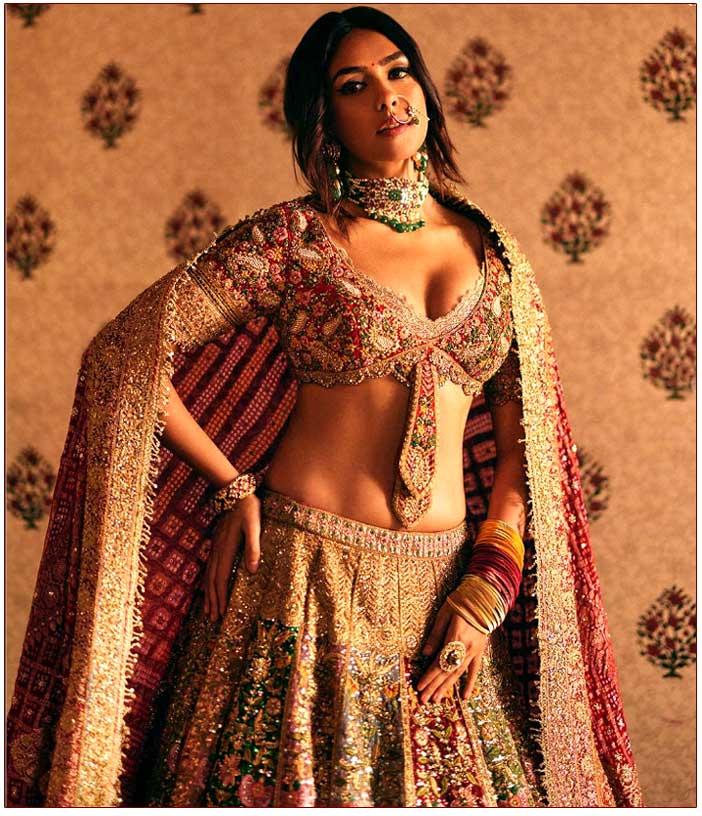 Mrunal Thakur on celebrating Diwali