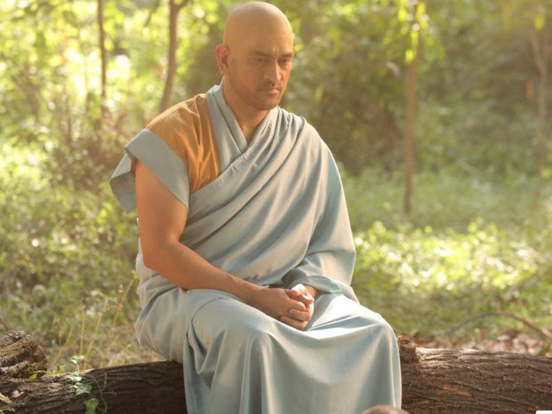 MS Dhoni Shocks Fans In Monk Avatar