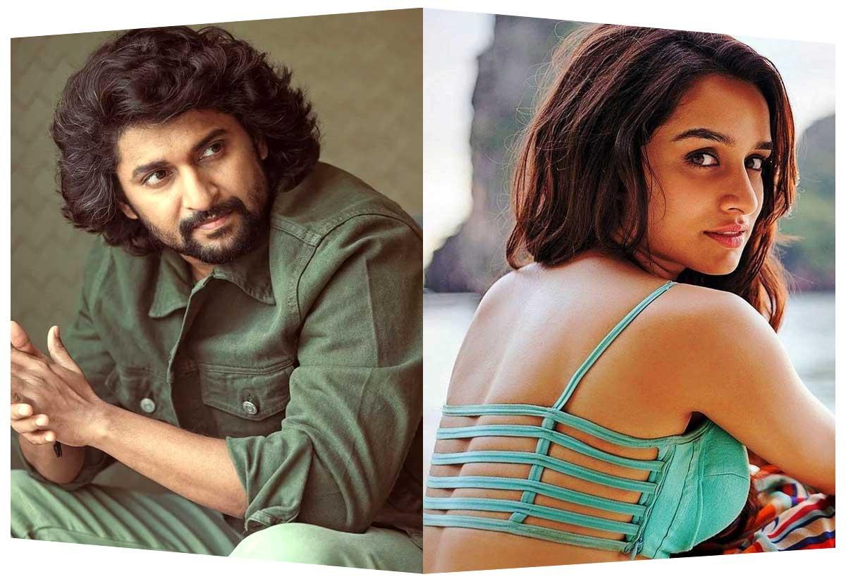 Nani sharing screen with Shraddha Kapoor