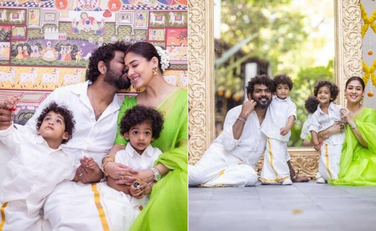 Nayanthara and Vignesh Shivan Latest Clicks Gives Family Goals
