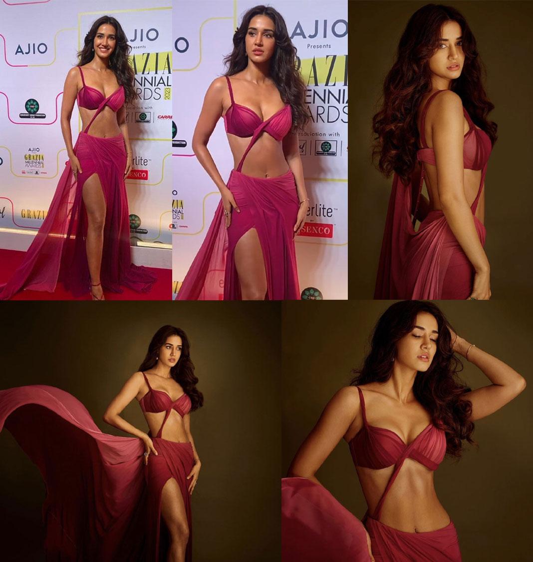 Disha Patani Turns Voluptuous For An Award Function
