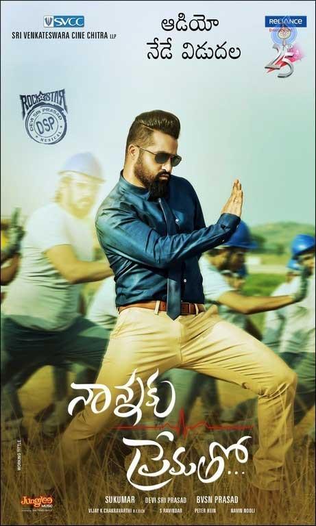 NTR's Song a Smashing Hit in 'Naannaku Prematho' Audio