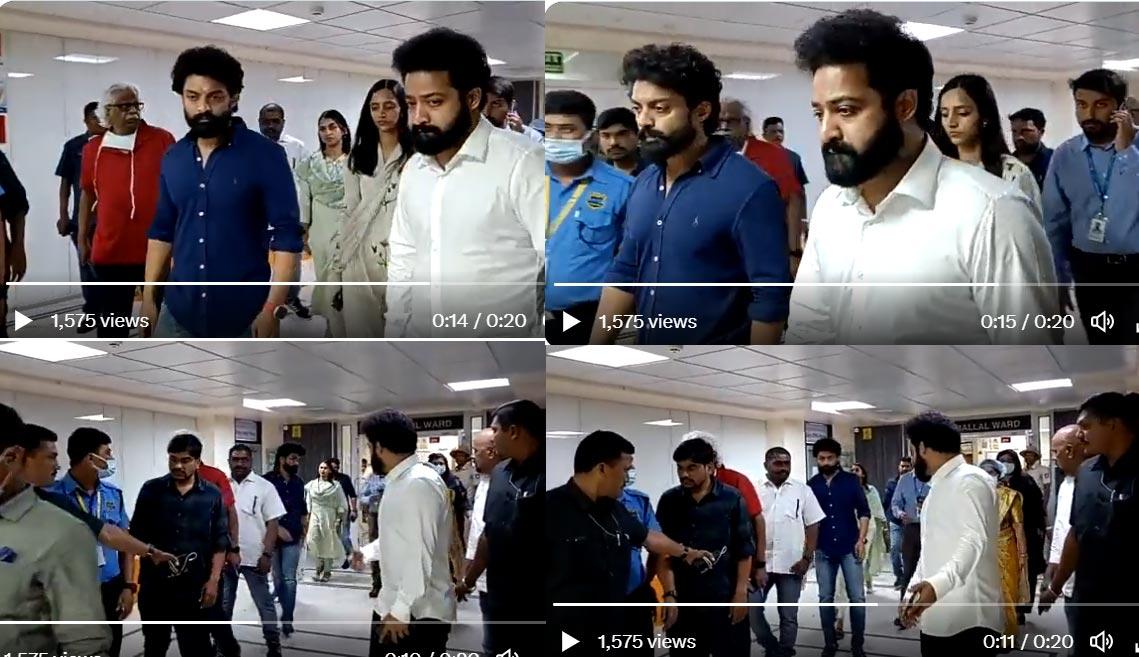 NTR-Kalyan Ram Went To See Taraka Ratna