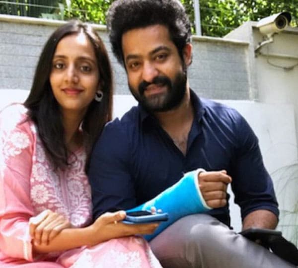 NTR Spotted With A Band