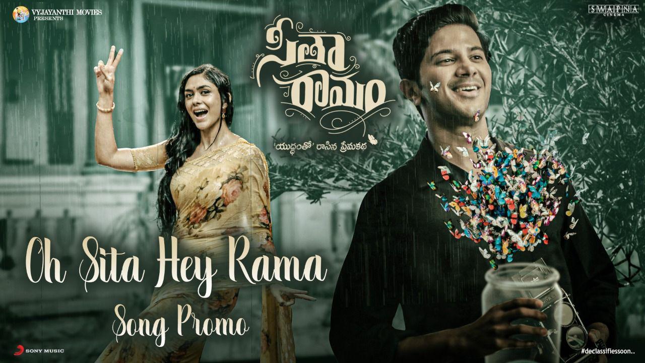 Oh Sita Hey Rama promo from Sita Ramam increase curiosity