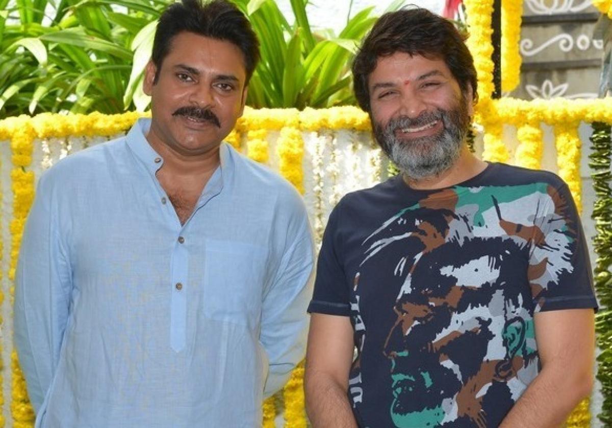 Trivikram Gives Jitters To PK Fans