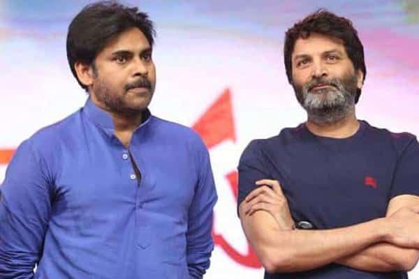 Trivikram Picking Pen For Pawan Kalyan