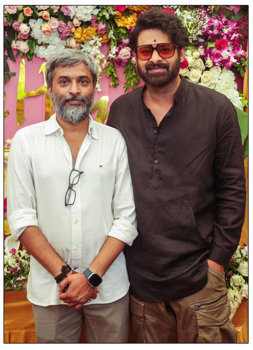 Prabhas makes style statement as Fauji