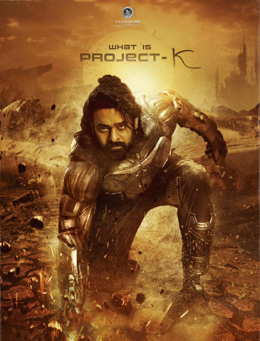 Prabhas first look from Project K ferocious