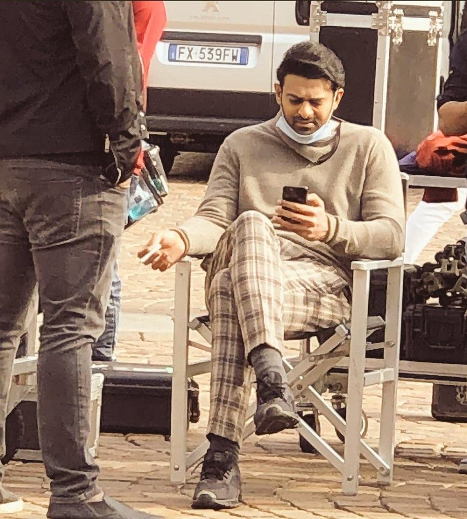 Pic Talk: What's In Prabhas' Hand?
