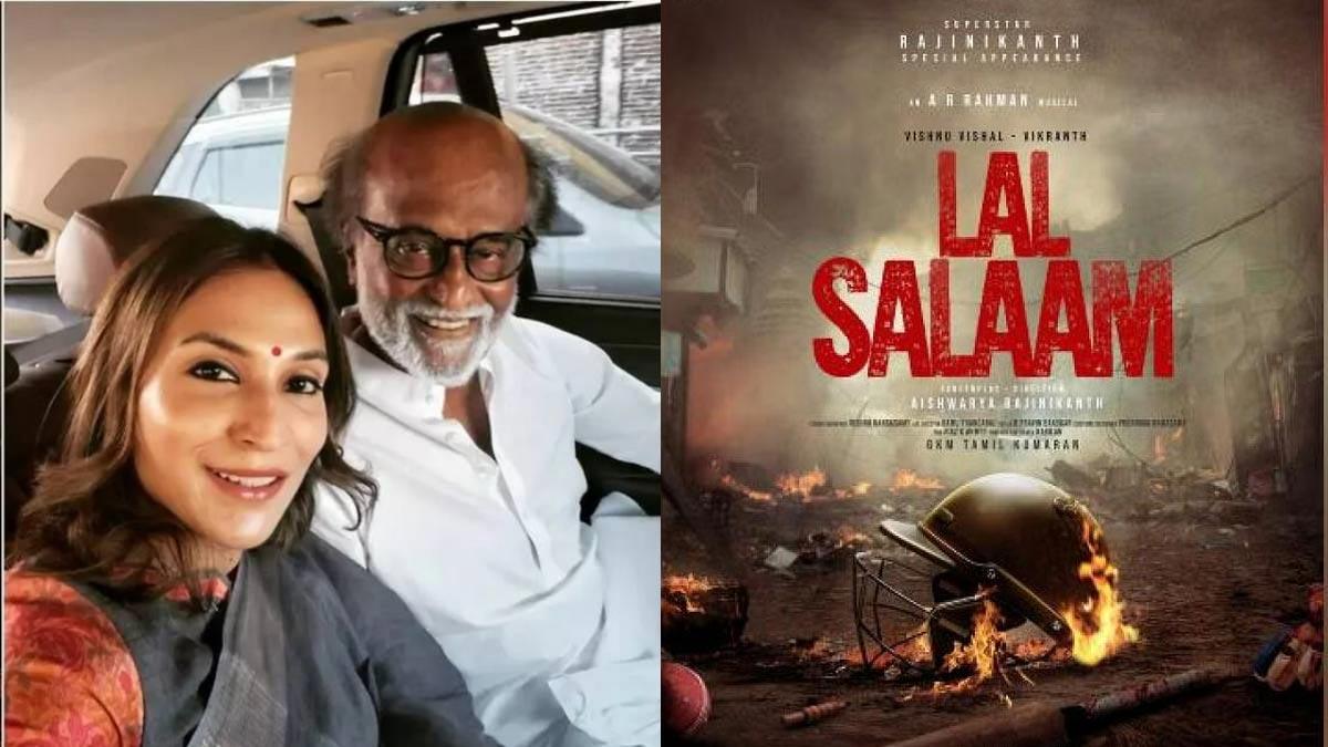 Rajinikanth in Lal Salaam Mumbai schedule