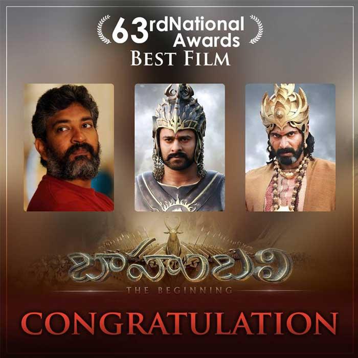 Ram Charan Congratulates Baahubali