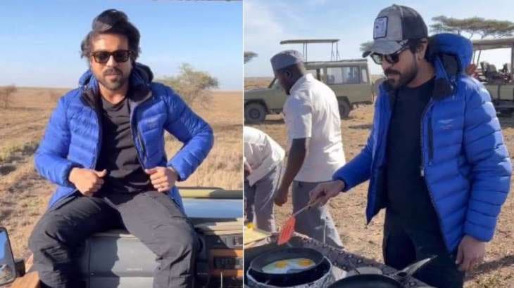 Ram Charan enjoying vacation