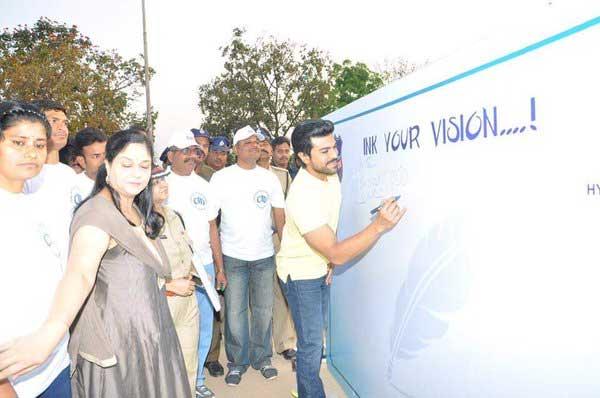 Charan at She Team Website Launch