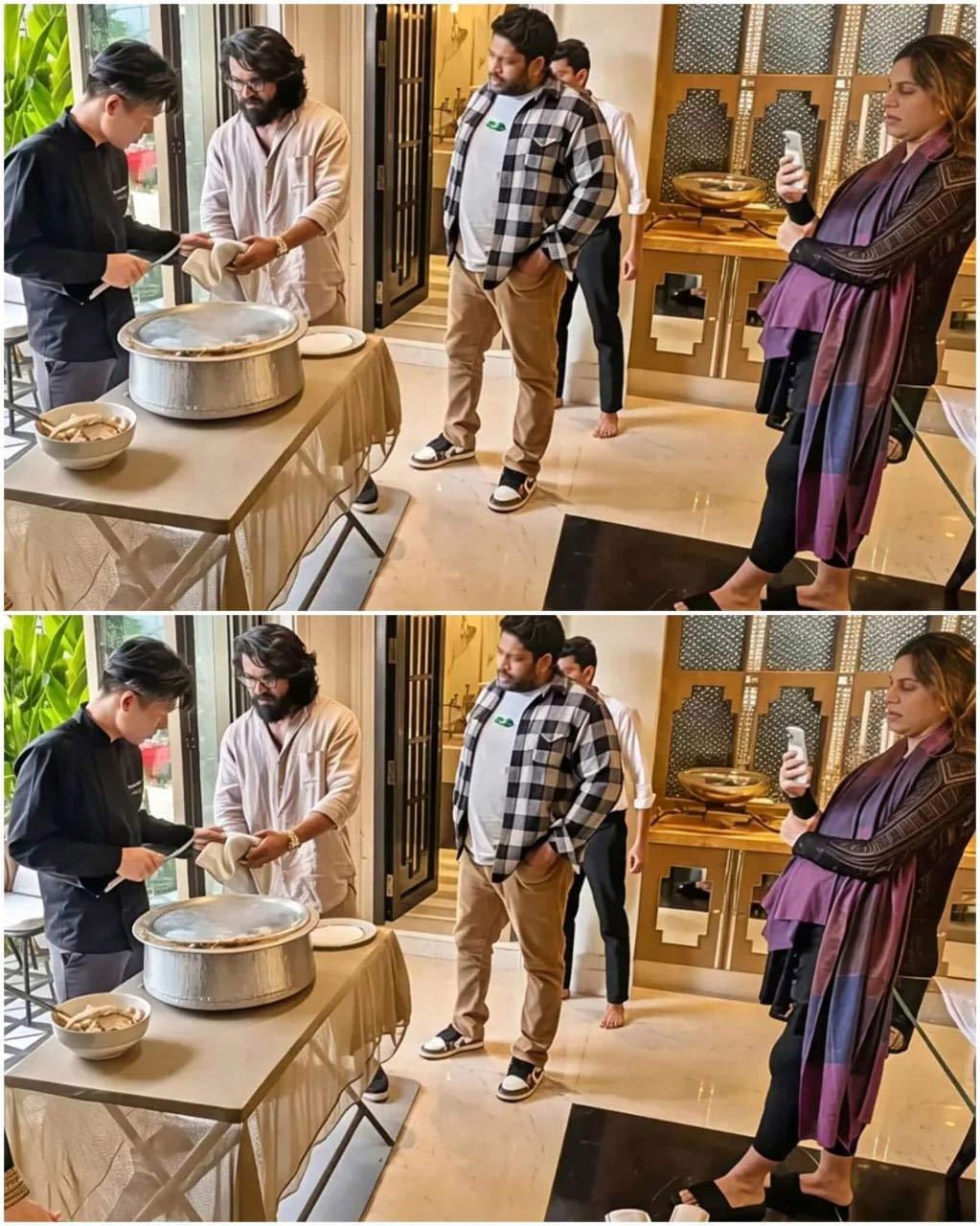Japanese Chef Cooks His Famous Biriyani For Ram Charan Upasana